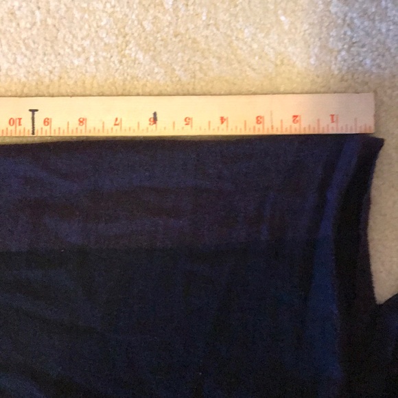 Loft strip long cozy comforting shawl sewn sides - Picture 10 of 13